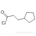 Cloruro de ciclopentilpropionilo CAS 104-97-2